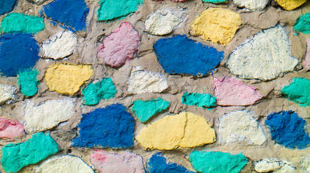 Colored stones texture closeupの写真素材