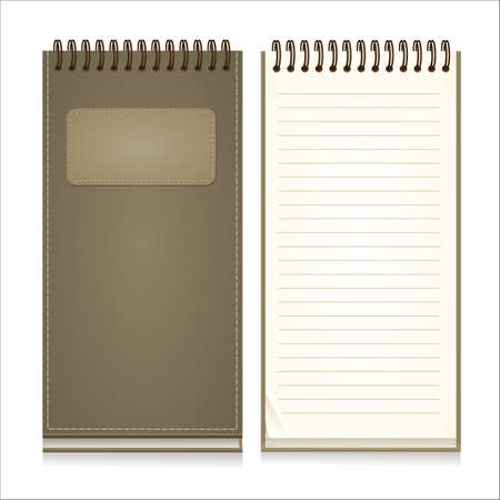 Paper Notebook Rectangleのイラスト素材