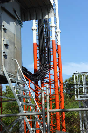 The cable antenna の写真素材