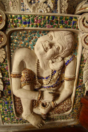 Wall sculpture の写真素材