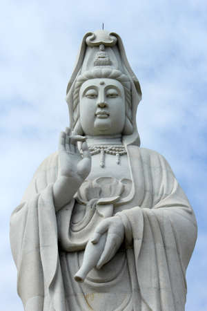 Guan Yin statue stood の写真素材