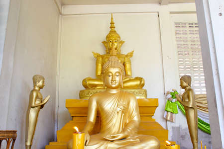 Buddha brass の写真素材