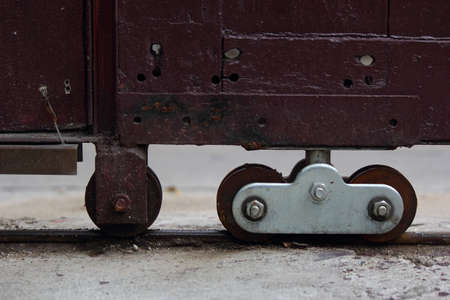 Wheel door の写真素材