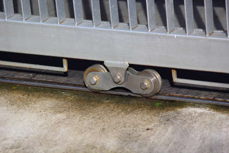 Rolling steel doors の写真素材