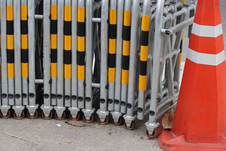Traffic barrier の写真素材
