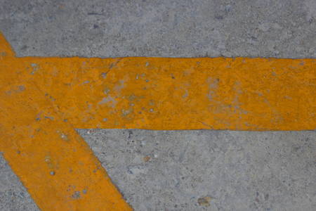 Detailed texture with yellow stripeの写真素材