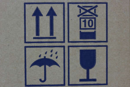 Icon size boxの写真素材