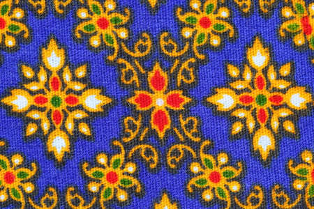 Pattern on cloth texture 