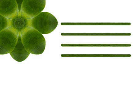 Card or frame form leaf