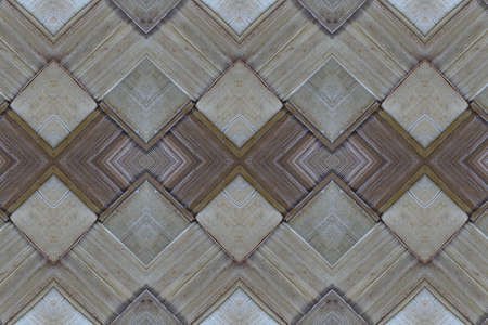 Closeup palm leaf mat a patternの写真素材