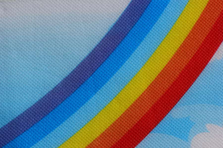 Closeup a pattern plastic sheetの写真素材