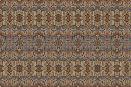 Carved wood wall closeの写真素材