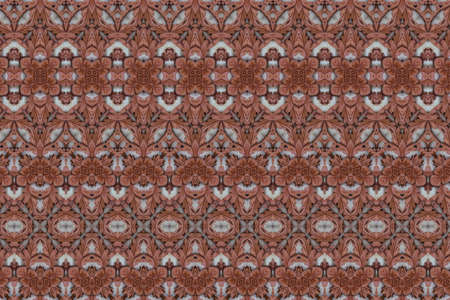 Carved wood wall closeの写真素材