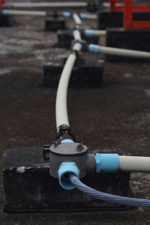 Ground wiring ductの写真素材
