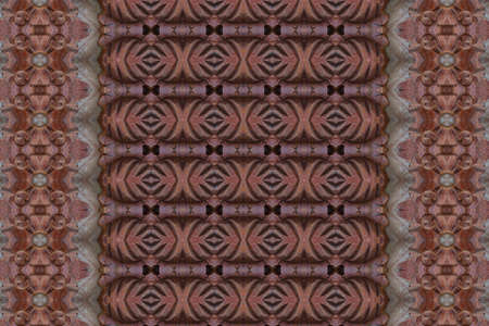 Carved wood wall closeの写真素材