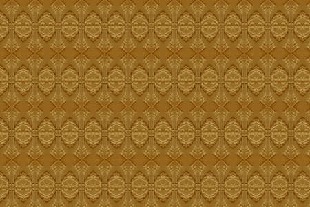 Cement gold Crafts wallの写真素材