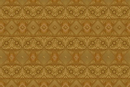 Cement gold Crafts wallの写真素材