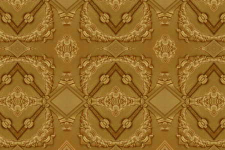 Cement gold Crafts wallの写真素材