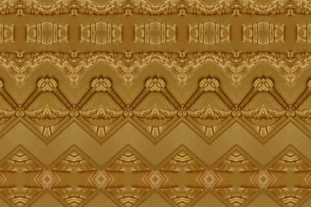 Cement gold Crafts wallの写真素材
