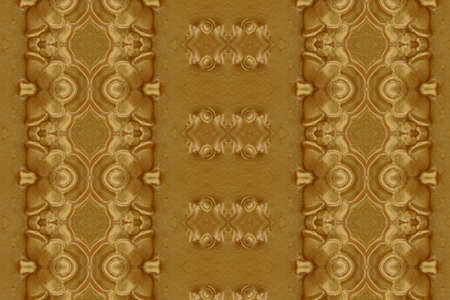 Cement gold Crafts wallの写真素材