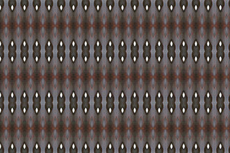Pattern on metallic gate closeの写真素材