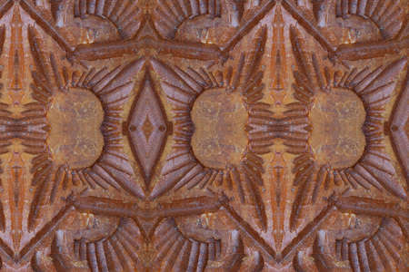 Wood carve closeの写真素材