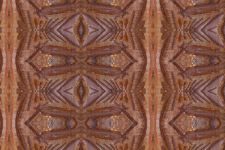 Wood Carving a patternの写真素材