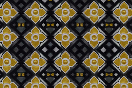 Pattern on metallic gate closeの写真素材