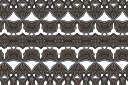 Wrought iron fence closeの写真素材