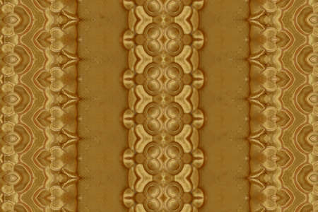Cement gold Crafts wall closeの写真素材
