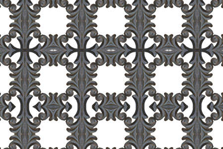 Pattern iron  gate closeの写真素材