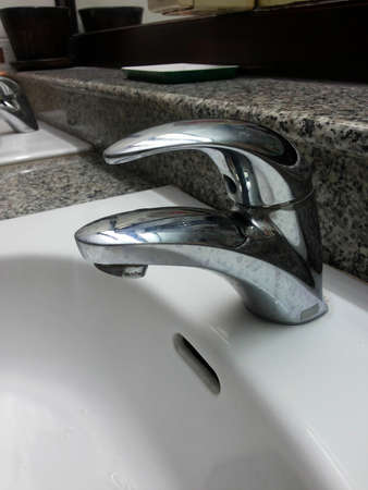 water tap closeの写真素材