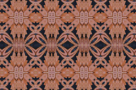 Carved wood wall closeの写真素材