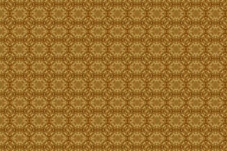 Cement gold pattern carved close.