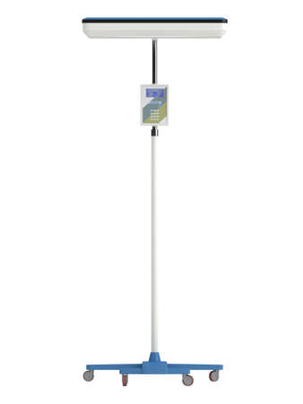 Phototherapy lamp isolated on white backgroundの写真素材