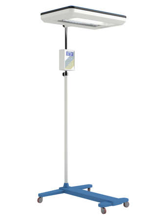 Phototherapy lamp isolated on white backgroundの写真素材