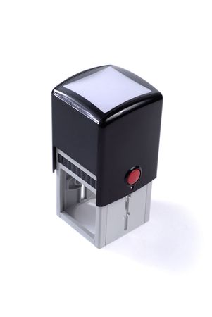 Ordinary stamp isolated over white backgroundの写真素材