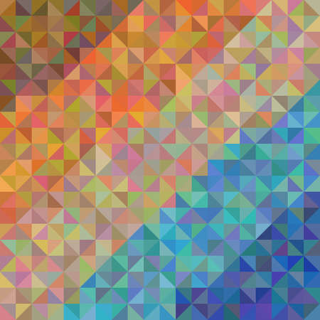 Abstract background from triangles of natural colors