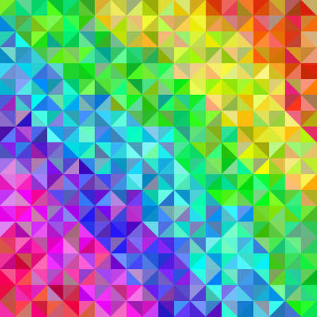 Abstract spectrum background from trianglesのイラスト素材
