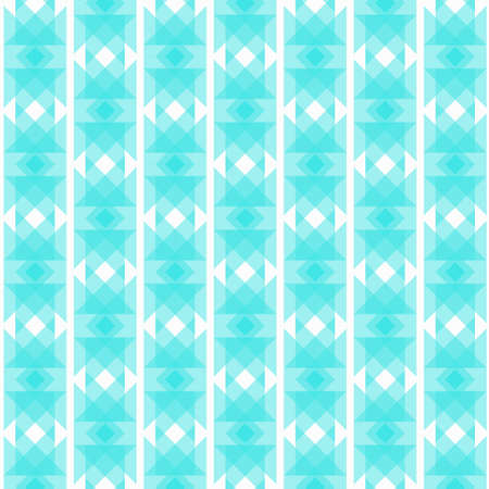 Blue Abstract Background in Ethnic Style, Seamless Patternのイラスト素材
