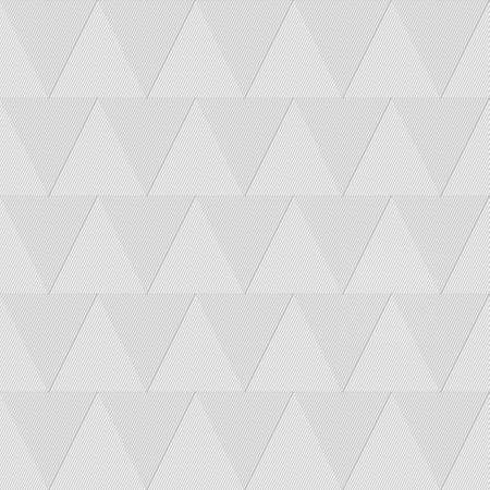 Grey Abstract Geometric Seamless Pattern background from triangles, line design, stereoscopic or 3dのイラスト素材