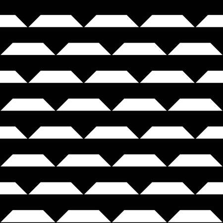 Vector background. Geometric pattern. Black and White Triangle and striped pattern. Decorative pattern for wallpaper, furniture, interior decoration, fashion fabric. Vector pattern, modern designのイラスト素材