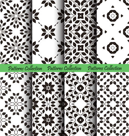 Floral Patterns from Leavesのイラスト素材