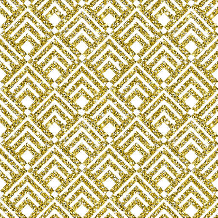Square geometric gold design.のイラスト素材