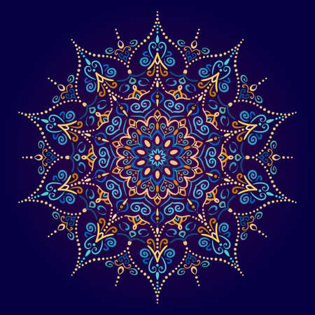 Mandala Vector Design Elementのイラスト素材