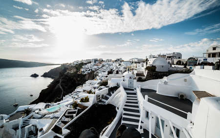 santorini landscape