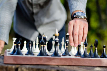 Close-up of player