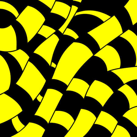 Abstract background with striped tubes