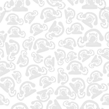 Telephone wallpaperのイラスト素材