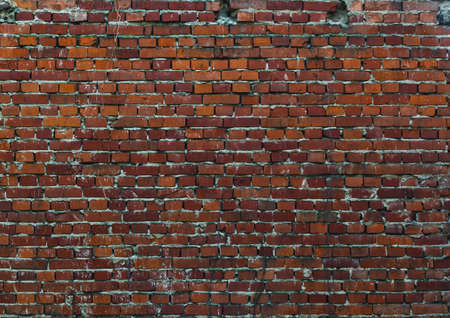 Background old bricks wall textureの写真素材
